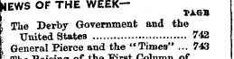 EWS OF THE WEEKThe Derby Government TABB...