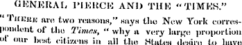OKNKRAL IMEItCH AND TIIK "TIMES." " '1 H...