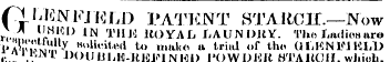 (^j_ liEN Vl ]<] I J) PATENT STARCH.—Now...