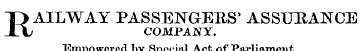 T> AILWAY PASSENGERS' ASSURANCE JAj comp...