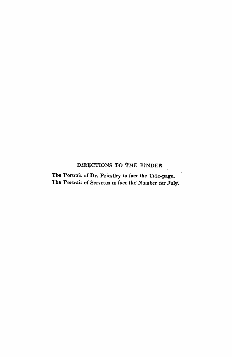 Monthly Repository (1806-1838) and Unitarian Chronicle (1832-1833): F Y, 1st edition, End matter: 22