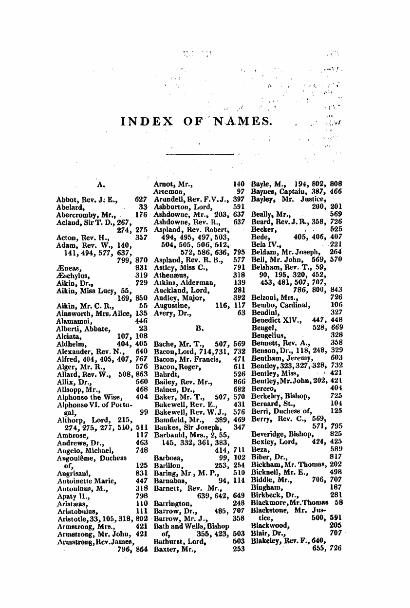 Monthly Repository (1806-1838) and Unitarian Chronicle (1832-1833): F Y, 1st edition, End matter: 11