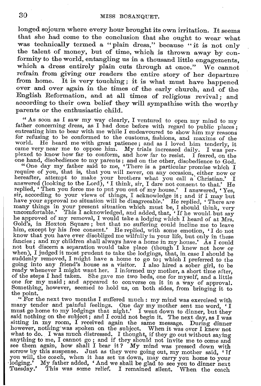 English Woman’s Journal (1858-1864): F Y, 1st edition - 30 Miss Bosatf-Quet.