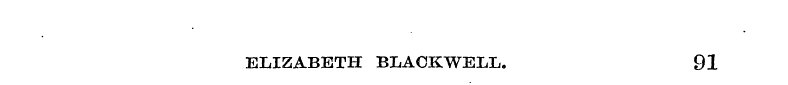ELIZABETH BLACKWELL. 91