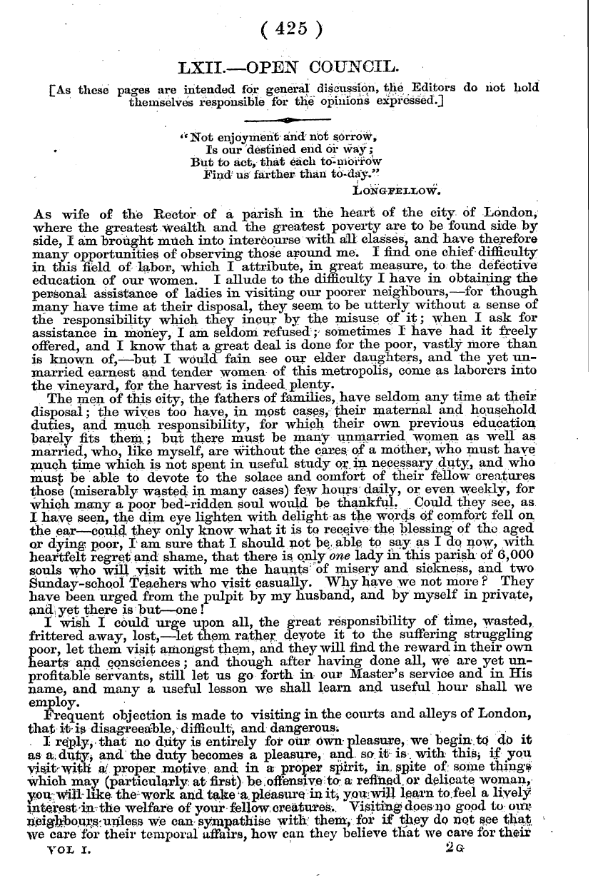 English Woman’s Journal (1858-1864): F Y, 1st edition: 65