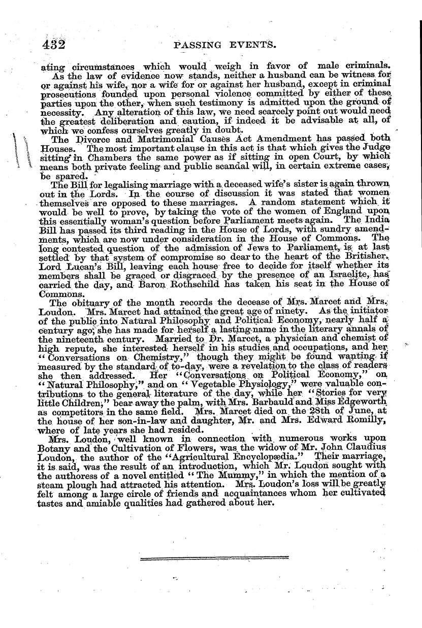 English Woman’s Journal (1858-1864): F Y, 1st edition - : *•¦» ; F? Several " It B Y I The J S C...