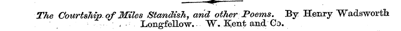 . « *». The Courtship of Miles < Long St...