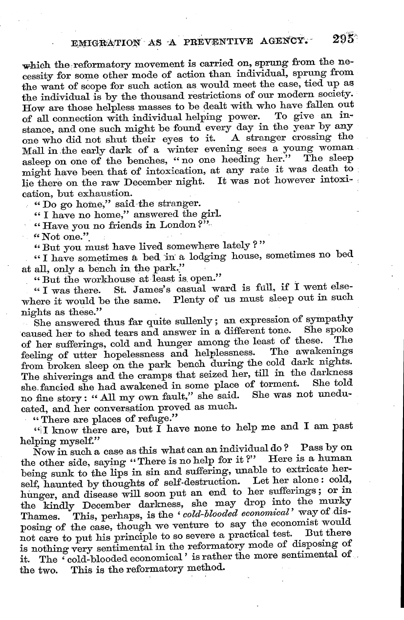 English Woman’s Journal (1858-1864): F Y, 1st edition - Emiarmon As A Preventive Agekcy. 29>Sh