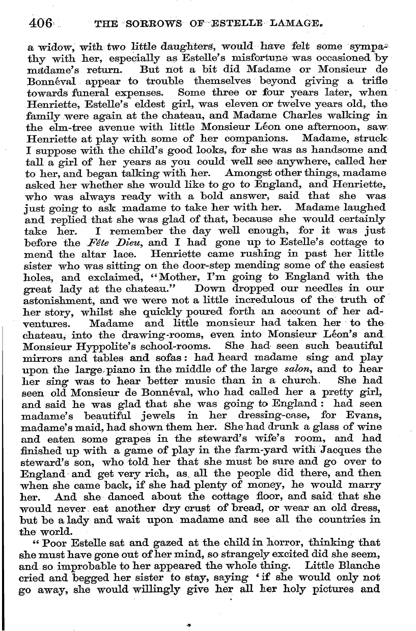 English Woman’s Journal (1858-1864): F Y, 1st edition - ¦* »¦ The Other Day I Walked With Madame...