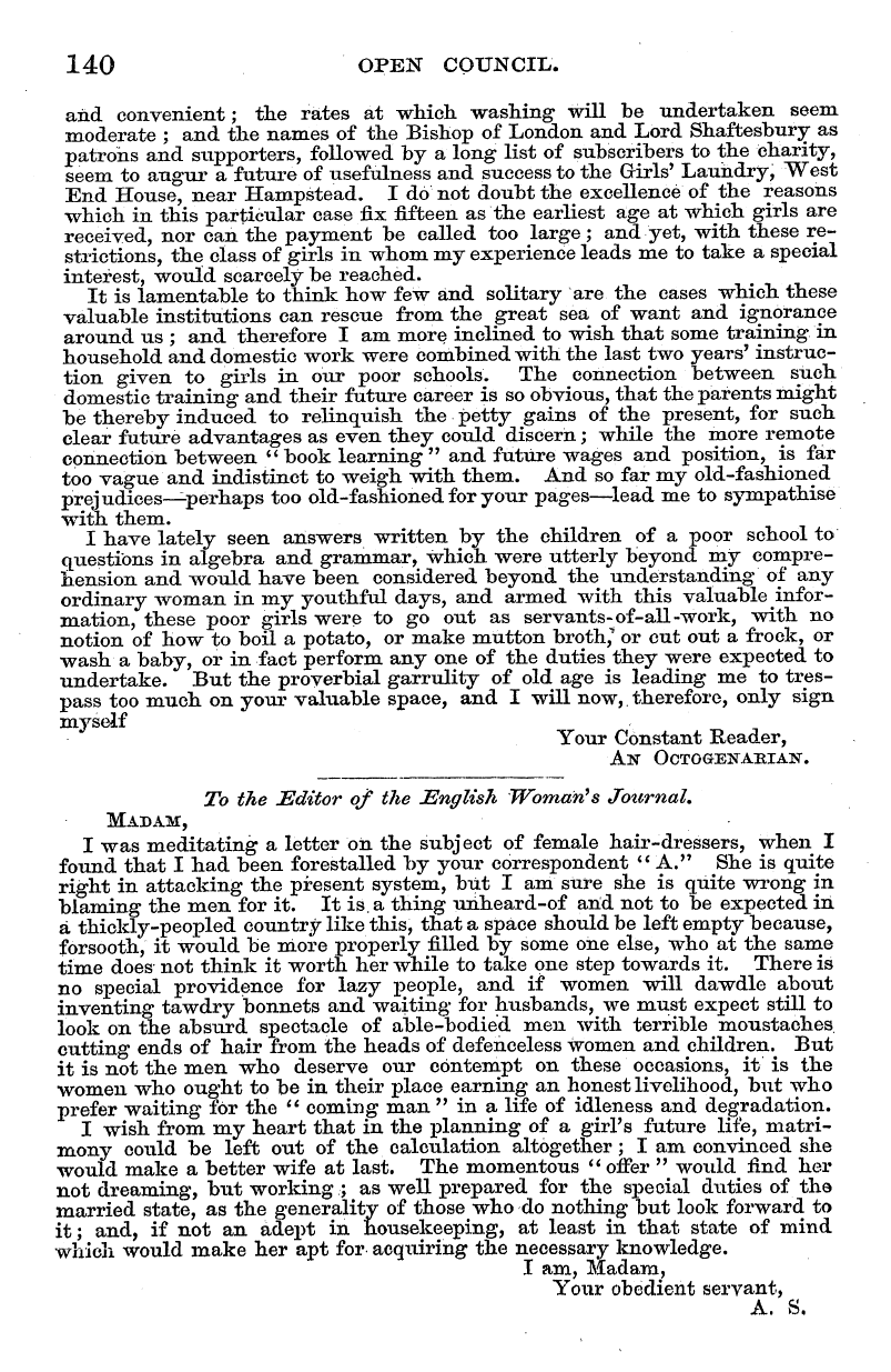 English Woman’s Journal (1858-1864): F Y, 1st edition: 68