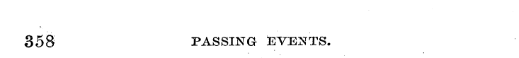 358 PASSING EVENTS.