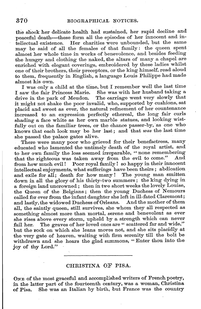 English Woman’s Journal (1858-1864): F Y, 1st edition - 370 Biographical Notices.