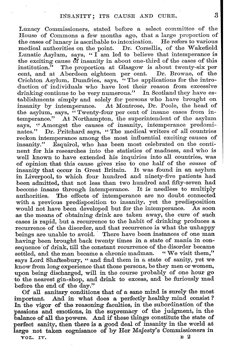 English Woman’s Journal (1858-1864): F Y, 1st edition - Insanity; Its Cause And Cure. S