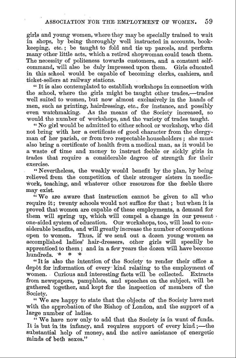 English Woman’s Journal (1858-1864): F Y, 1st edition - Association Tor The Employment Of Women....