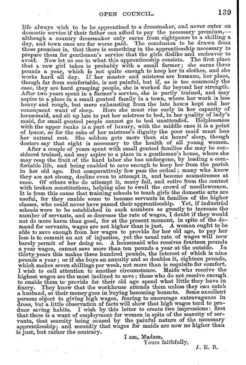 English Woman’s Journal (1858-1864): F Y, 1st edition: 67