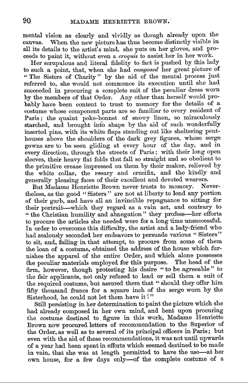 English Woman’s Journal (1858-1864): F Y, 1st edition - 90 Madame Hemuette Bbown.