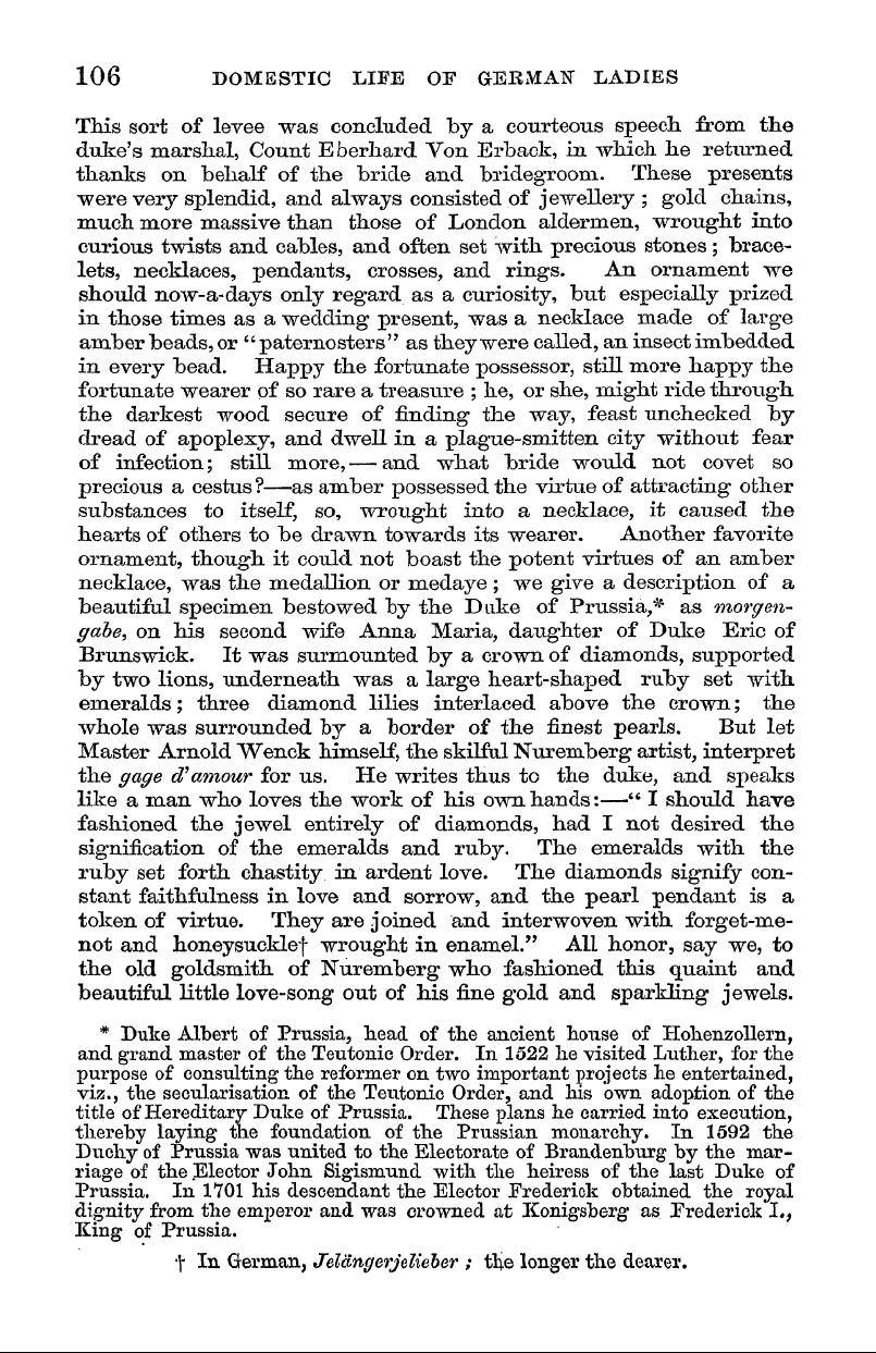 English Woman’s Journal (1858-1864): F Y, 1st edition - 106 Domestic Life Of German" Ladies