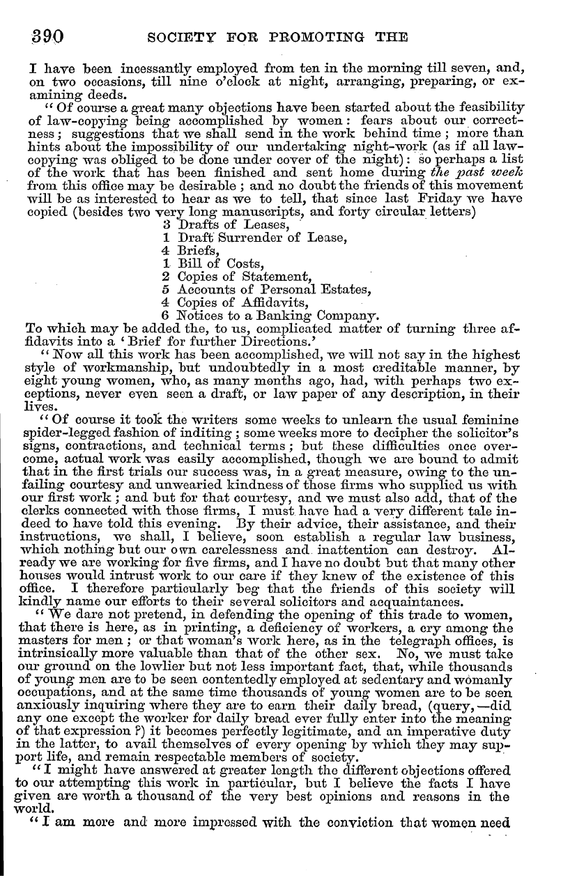 English Woman’s Journal (1858-1864): F Y, 1st edition - The Establishment Of This Society Was Co...