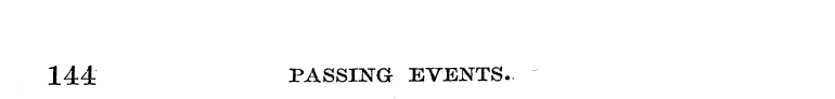 144 PASSING EVENTS.