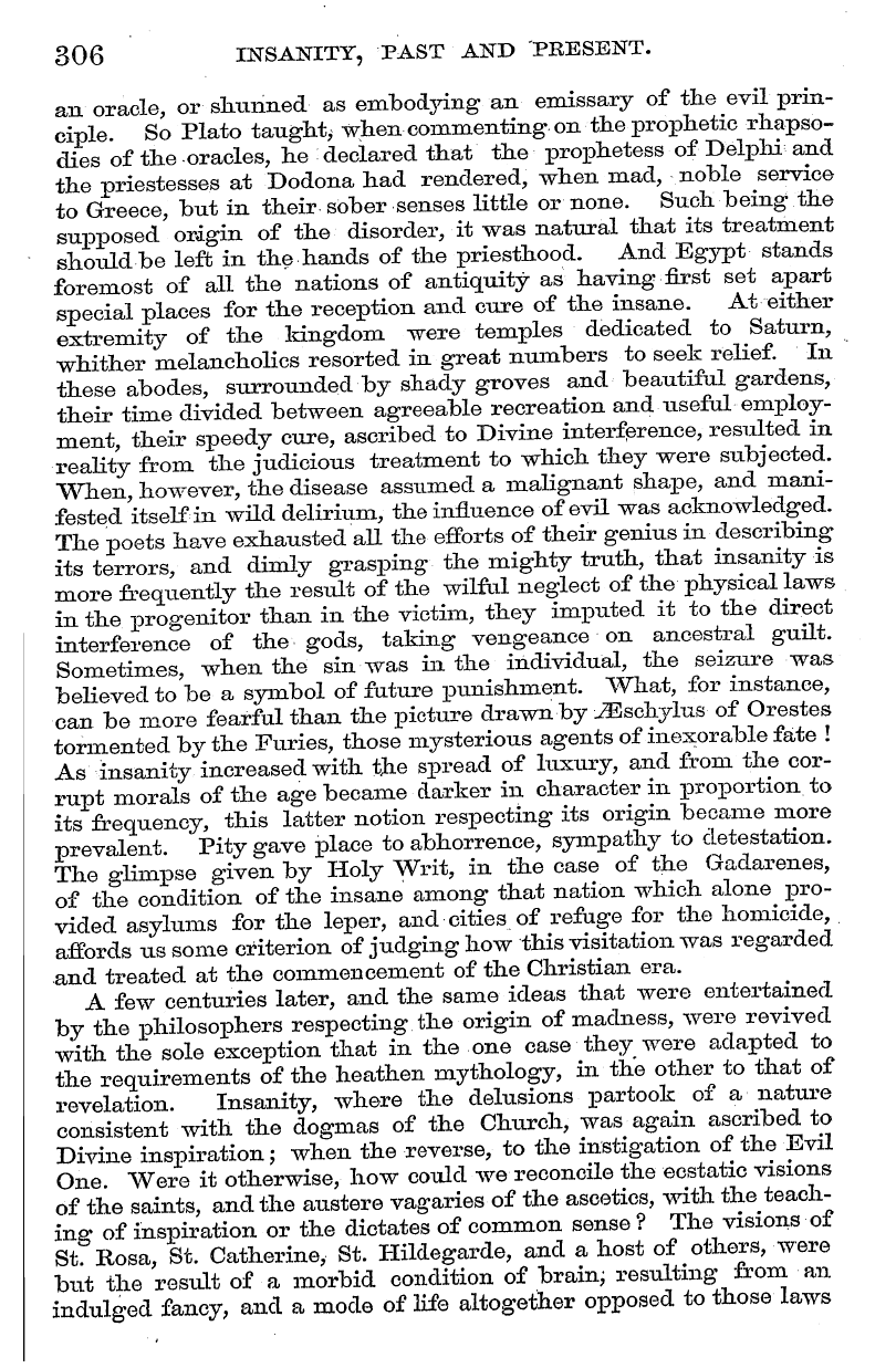 English Woman’s Journal (1858-1864): F Y, 1st edition - Qp Insanity, Like Other Diseases, Change...