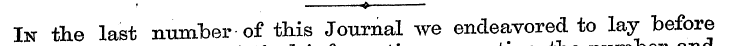 ' « In the last number of this Journal w...