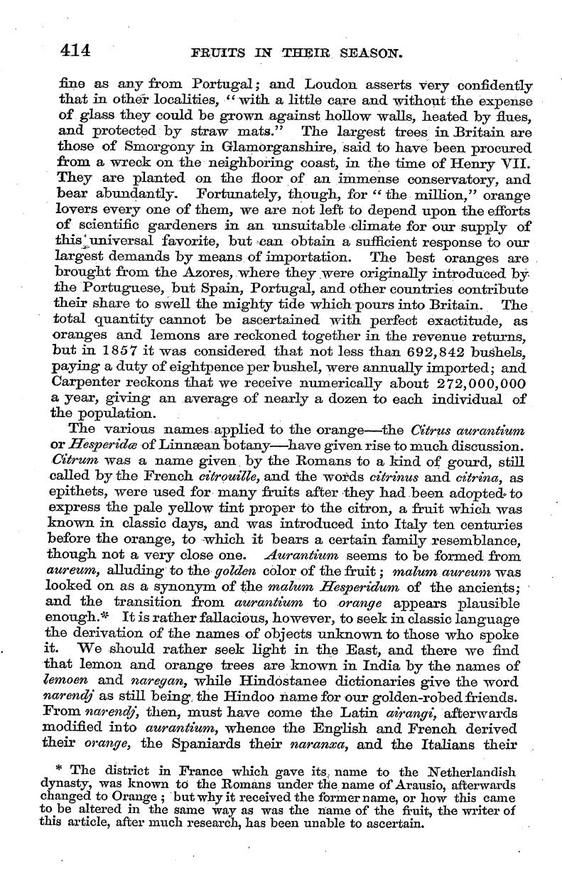 English Woman’s Journal (1858-1864): F Y, 1st edition - Summer's Light Fruits Have Long Since Fl...