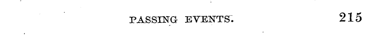 PASSING EVENTS ". 215