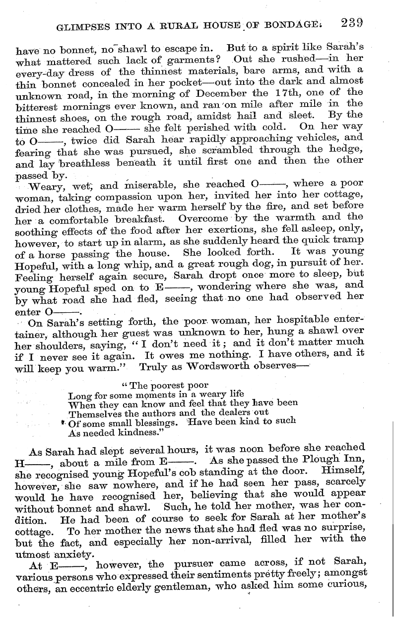 English Woman’s Journal (1858-1864): F Y, 1st edition - « . Sor The " E Burthen The Trib Cry Ula...