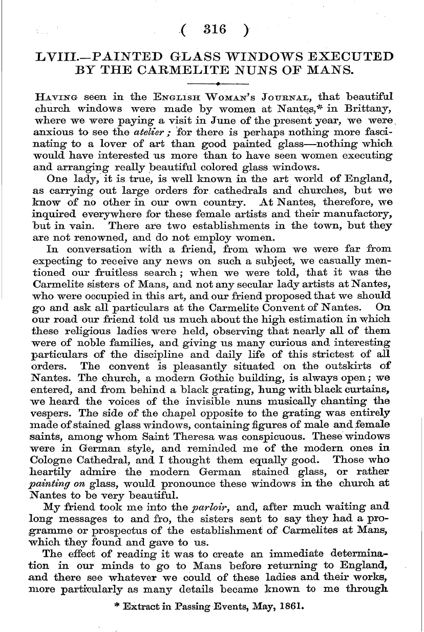 English Woman’s Journal (1858-1864): F Y, 1st edition: 28