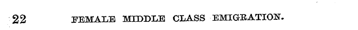 22 FEMALE MIDDLE CLASS EMIGRATION.