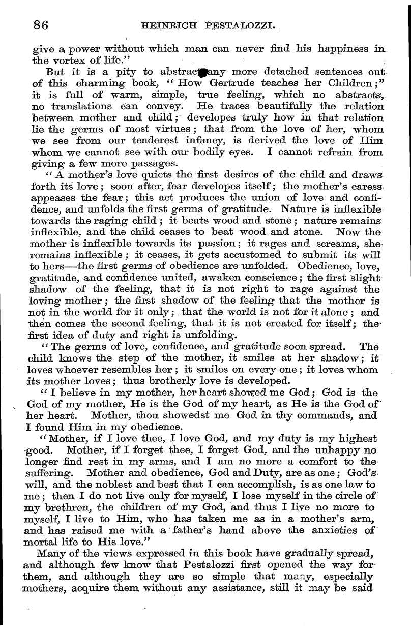 English Woman’s Journal (1858-1864): F Y, 1st edition - 86 Heinr1ch Pestalozzi.