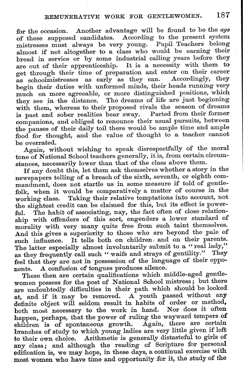 English Woman’s Journal (1858-1864): F Y, 1st edition - * There Are Few More Satisfactory Occurr...