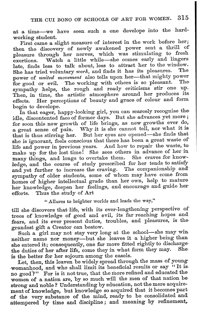 English Woman’s Journal (1858-1864): F Y, 1st edition - The Gui Bono Of Schools Of Aut For Women...