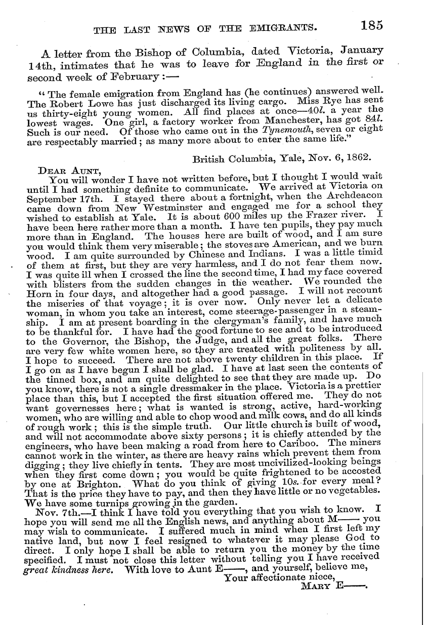 English Woman’s Journal (1858-1864): F Y, 1st edition: 41