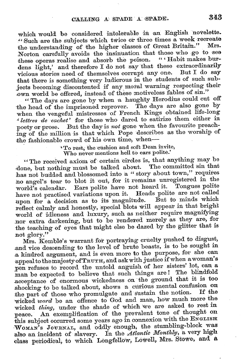 English Woman’s Journal (1858-1864): F Y, 1st edition - Plaint Speaking Is Both A Difficult And ...