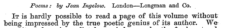 Poems: by Jean Ingelow. London—Longman a...