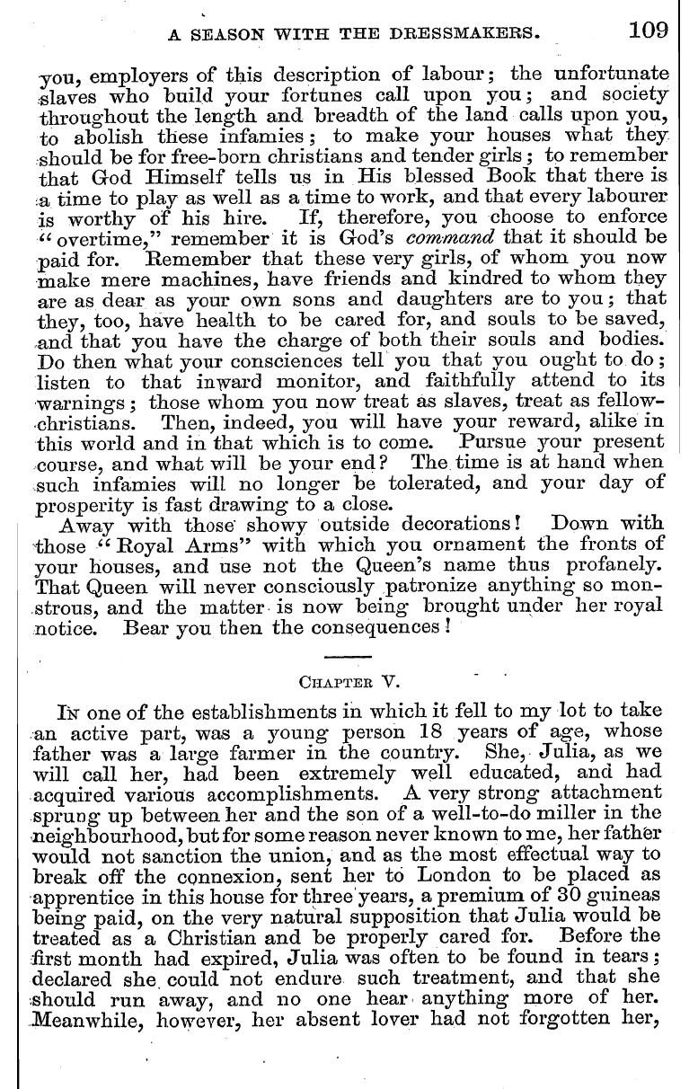 English Woman’s Journal (1858-1864): F Y, 1st edition - A Season With The Dressmakers. 109