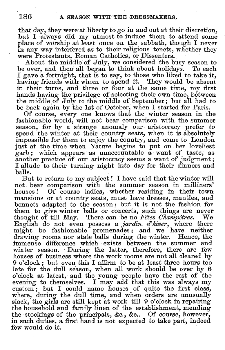 English Woman’s Journal (1858-1864): F Y, 1st edition - Chapter'vi. • I " Milliners Have Already...