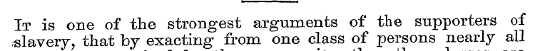 slavery It is one , that of by the exact...