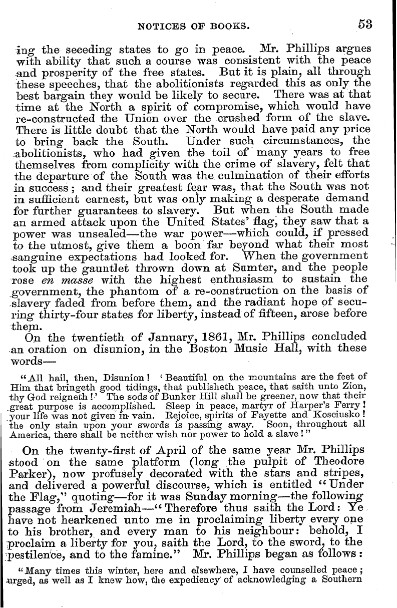 English Woman’s Journal (1858-1864): F Y, 1st edition - Notices Of Books. 53