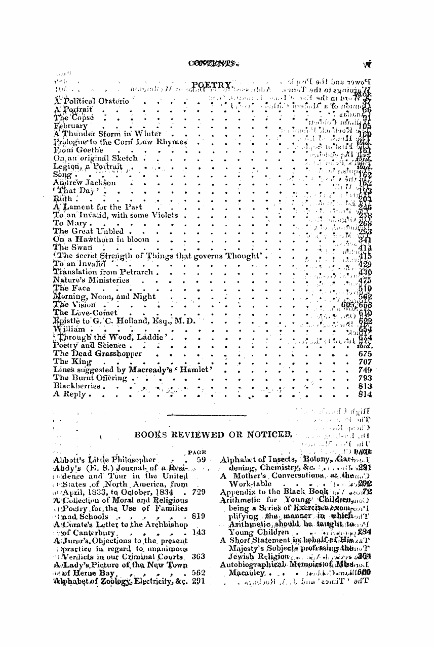 Monthly Repository (1806-1838) and Unitarian Chronicle (1832-1833): F Y, 1st edition, Front matter: 5