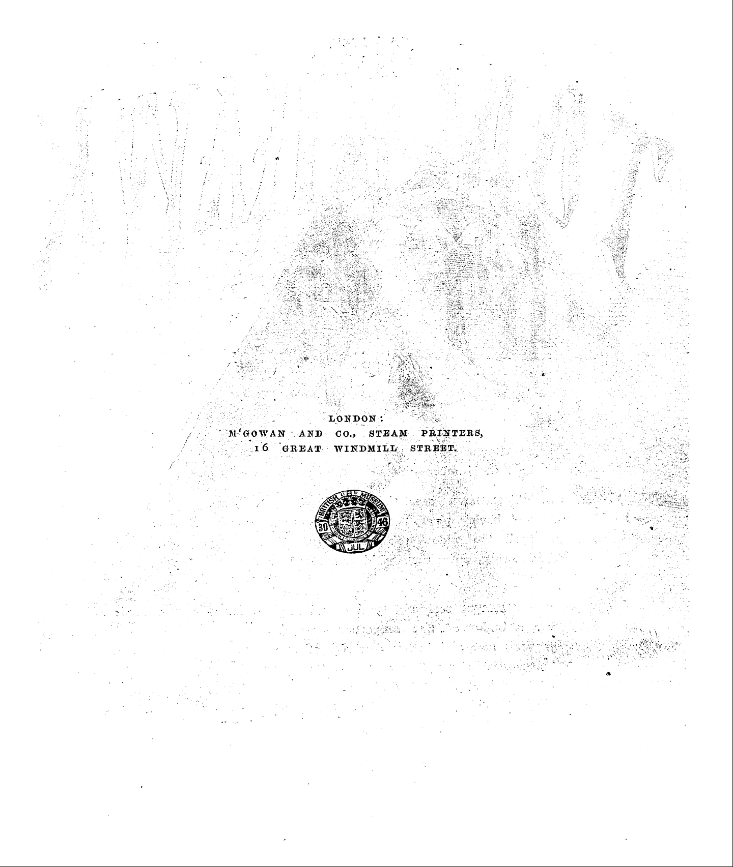 Tomahawk (1867-1870): jS F Y, 1st edition, Front matter - ¦ ¦ ,;. . • ¦¦ . • , ¦¦' ;. ¦". . ¦ • -T...