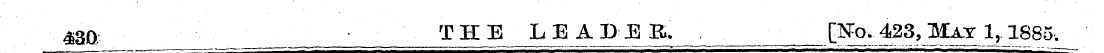 £30 THE LE ASH B. [No. 423, May V1885.