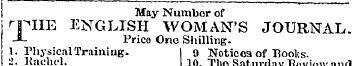 May Number of rpIIE ENGLISH WOMAN'S JOUR...