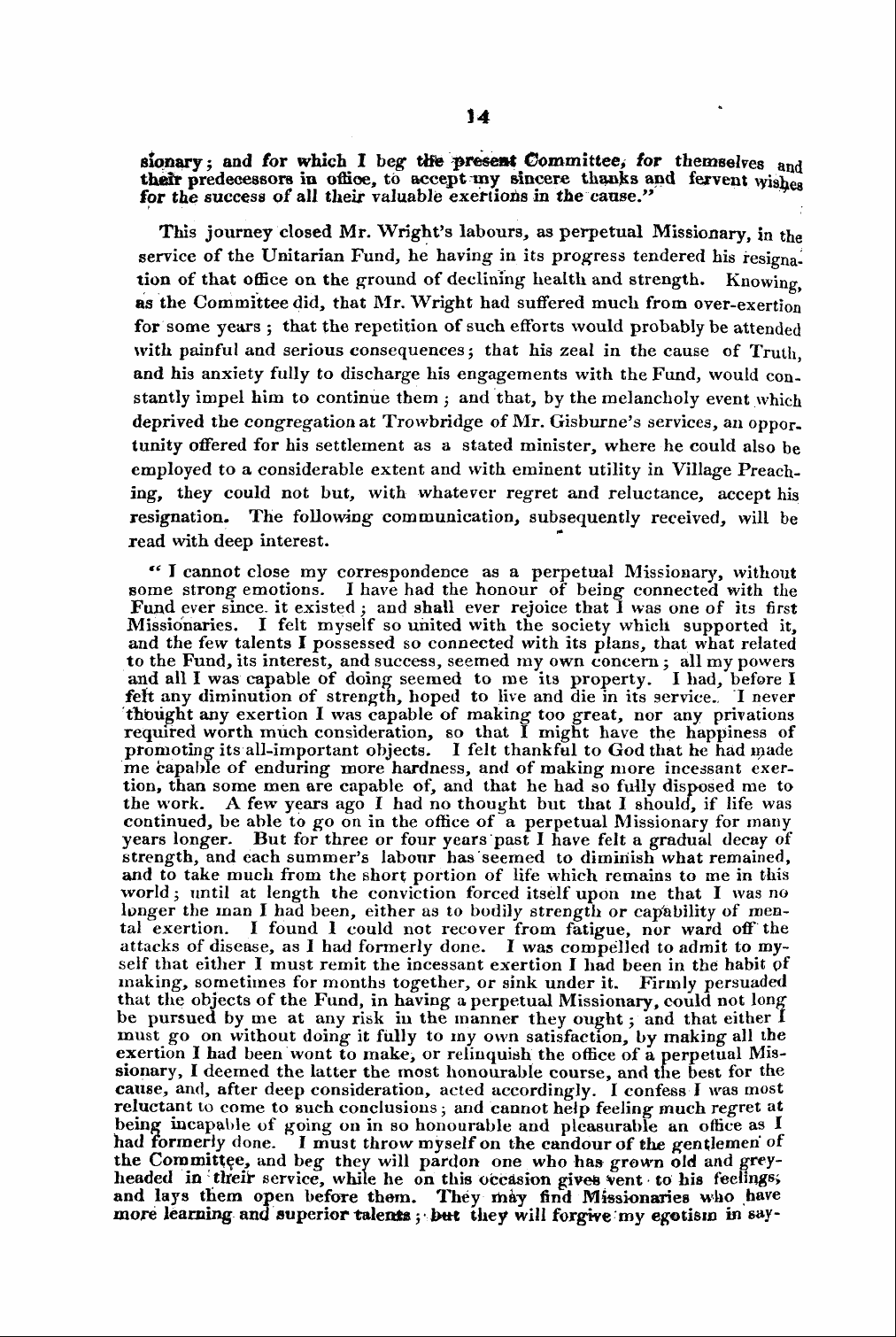 Monthly Repository (1806-1838) and Unitarian Chronicle (1832-1833): F Y, 1st edition, Supplement - 34