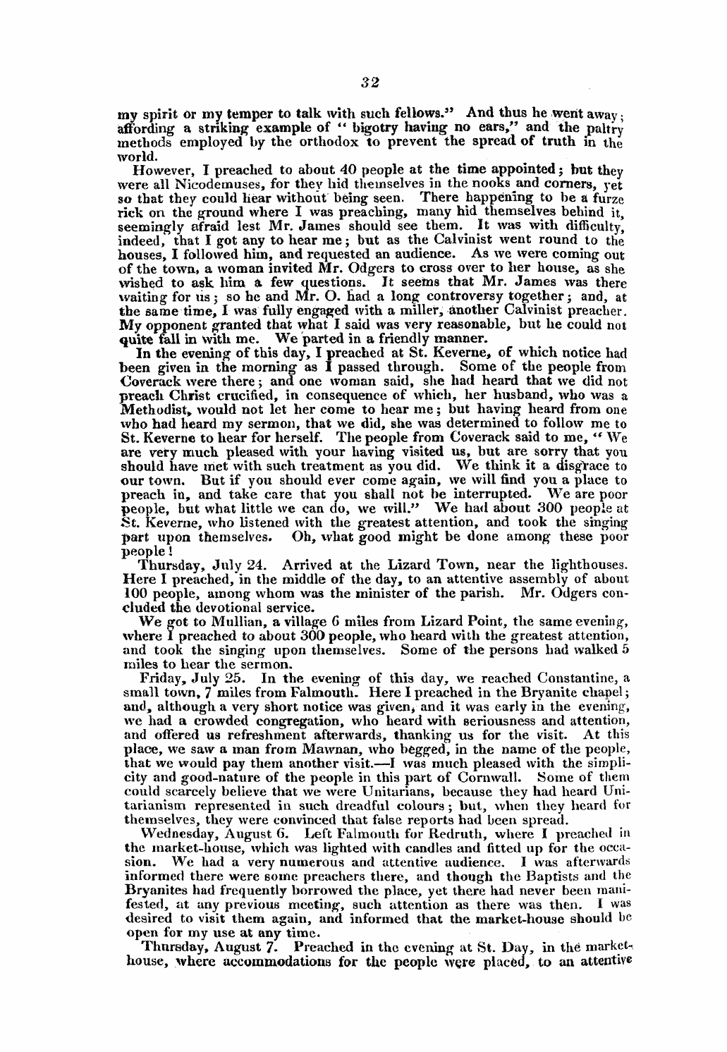 Monthly Repository (1806-1838) and Unitarian Chronicle (1832-1833): F Y, 1st edition, Supplement: 8