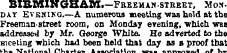 BIRMINGHAM.—Freeman-street, Monday Eveni...