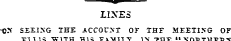 LINES -OX SEEING THE ACCOUNT OF THF MEET...
