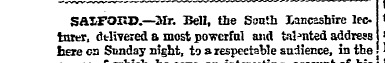 SaiFOIU>.—Mr. Bell, the South Lancashire...