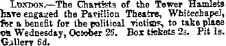 London.—The Chartists of the Tower Hamle...